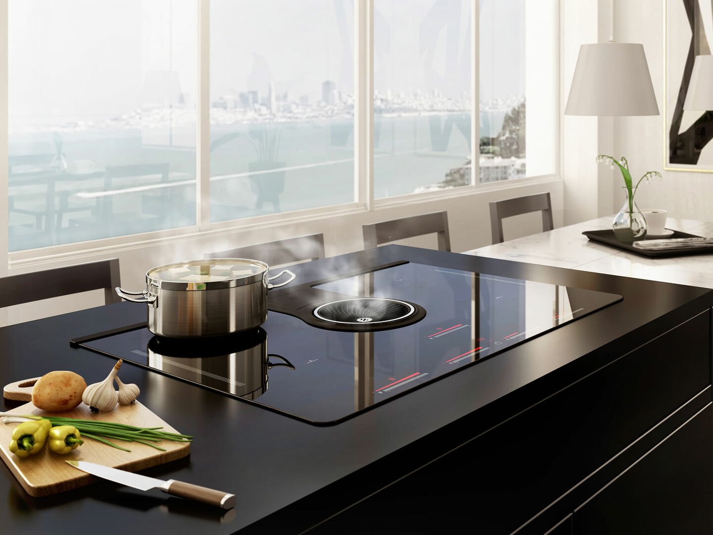 Do You Need a Downdraft With an Induction Cooktop 